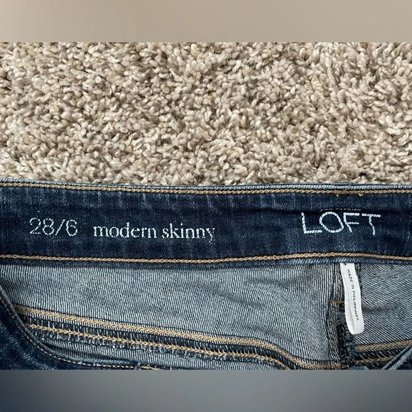 Loft 28/6 Modern Skinny Jean - Picture 4 of 4